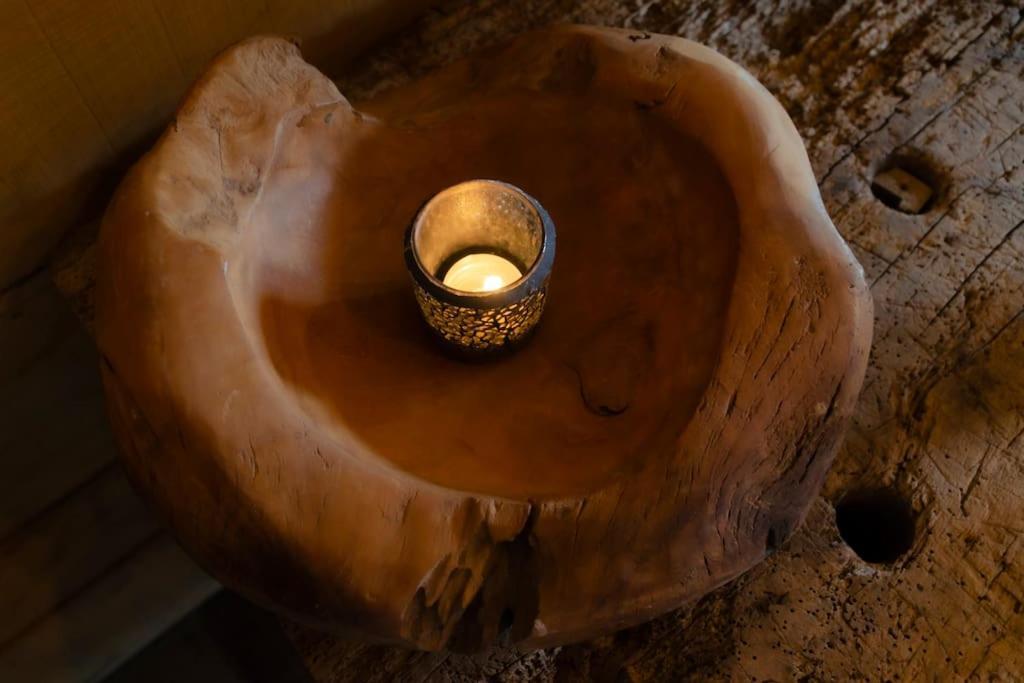La Cabane Du Cerf Et Son Sauna Attre ภายนอก รูปภาพ
