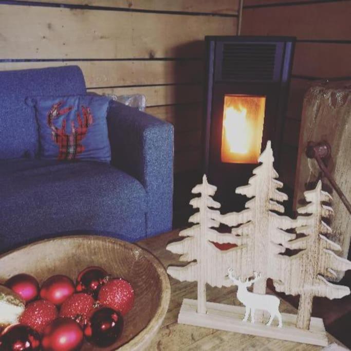 La Cabane Du Cerf Et Son Sauna Attre ภายนอก รูปภาพ