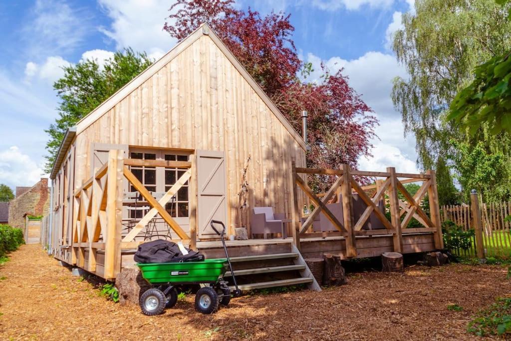 La Cabane Du Cerf Et Son Sauna Attre ภายนอก รูปภาพ